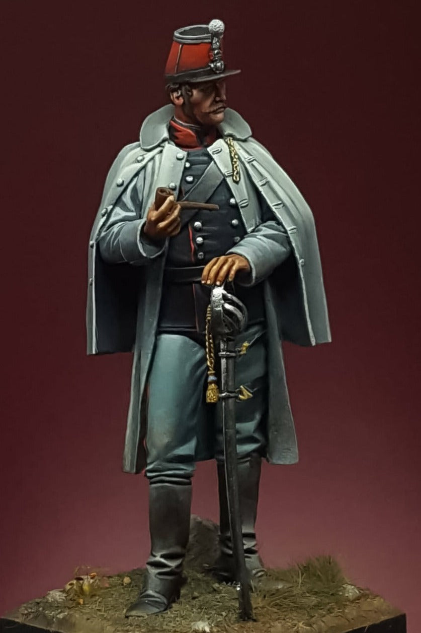 Crimean Cavalry Officer, Kingdom of Sardinia 1855 - 56