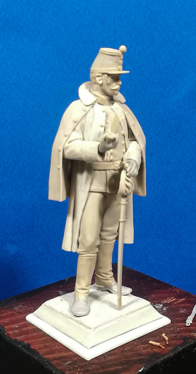 Crimean Cavalry Officer, Kingdom of Sardinia 1855 - 56