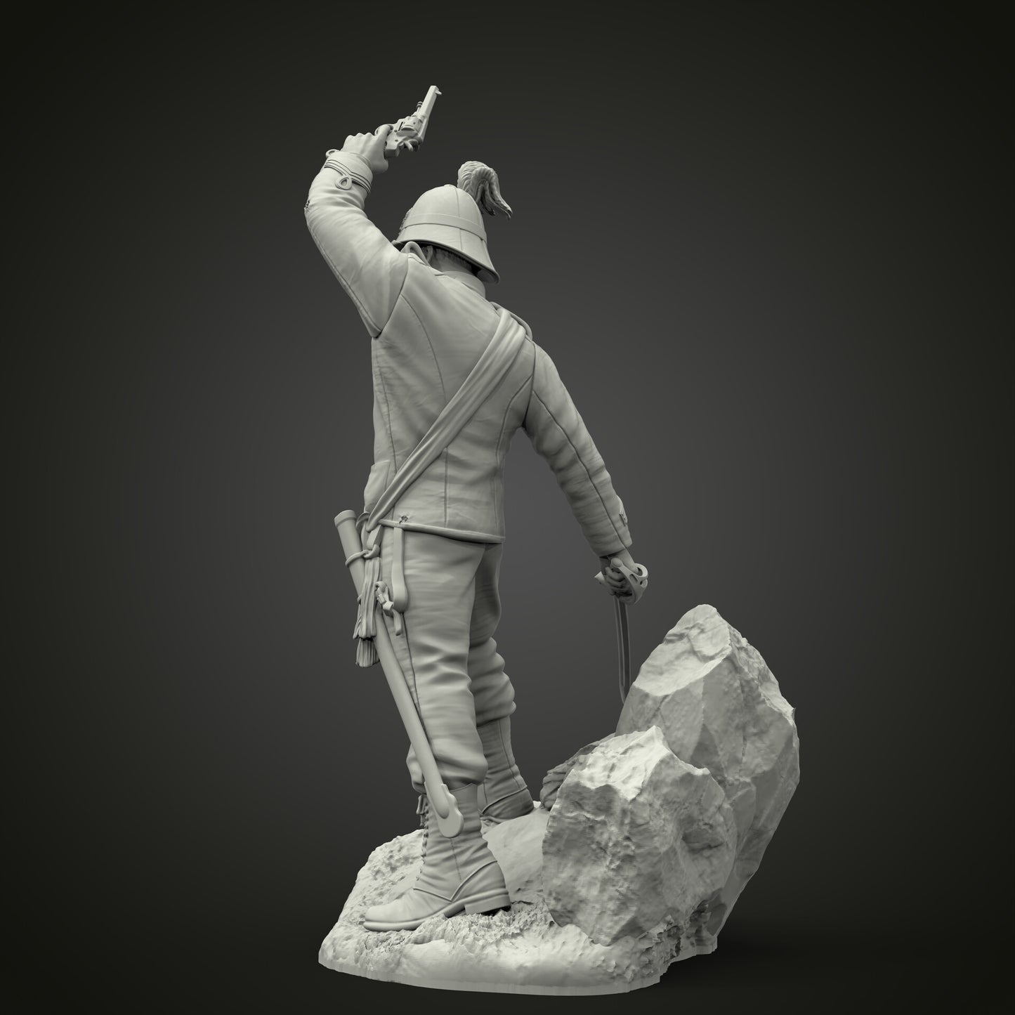 Captain Cacciatori d'Africa, Battle of Adua, March 1896