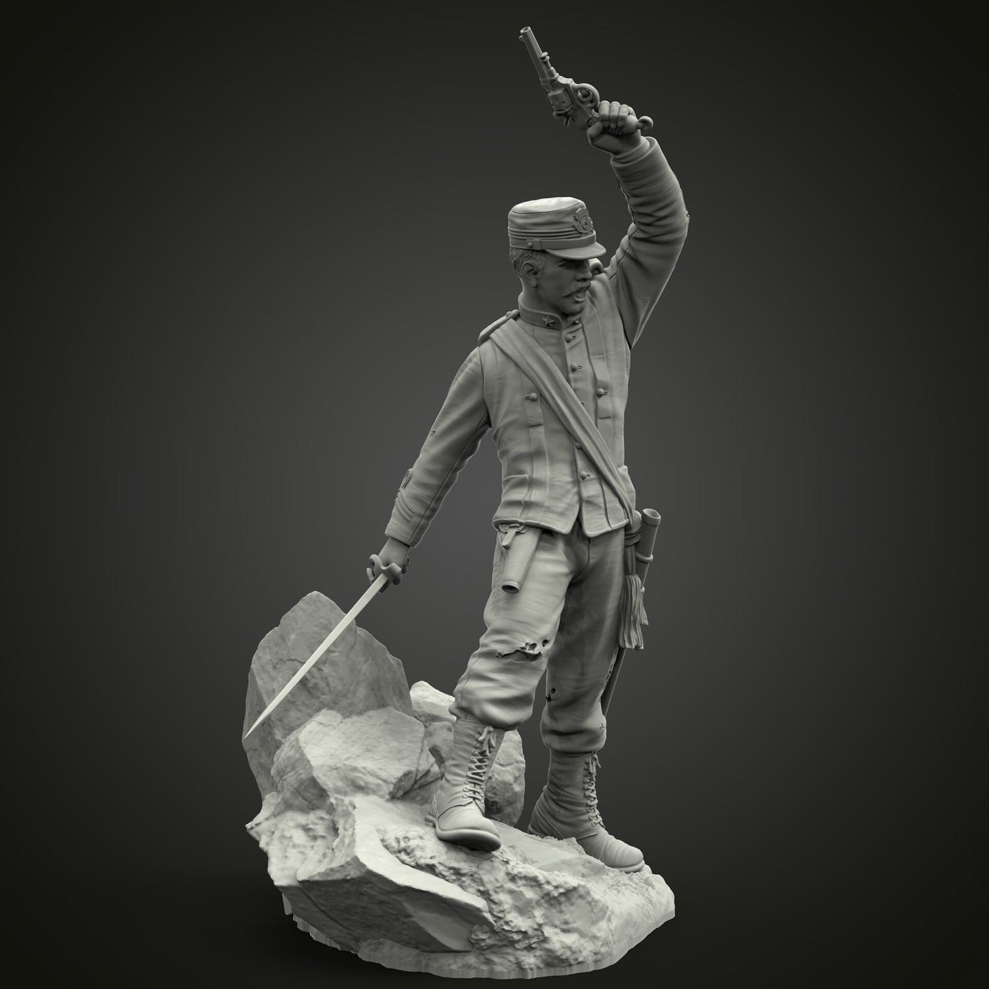 Captain Cacciatori d'Africa, Battle of Adua, March 1896