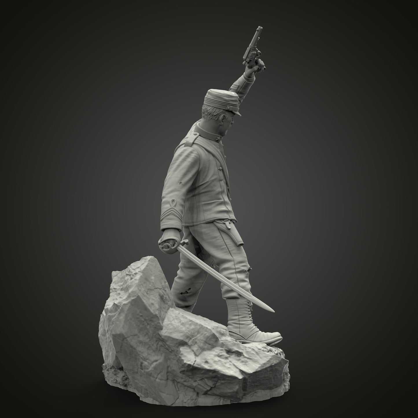 Captain Cacciatori d'Africa, Battle of Adua, March 1896