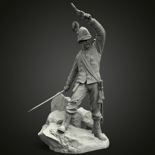 Captain Cacciatori d'Africa, Battle of Adua, March 1896