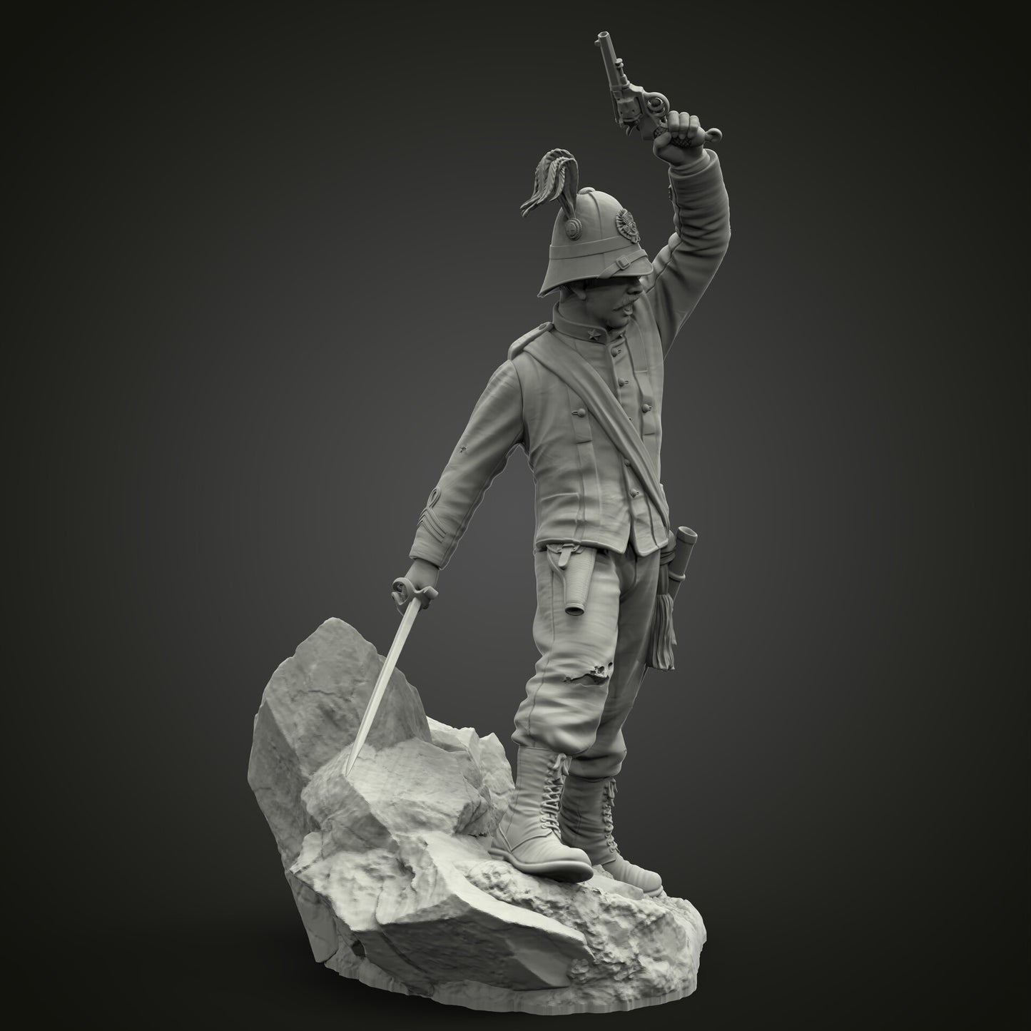 Captain Cacciatori d'Africa, Battle of Adua, March 1896