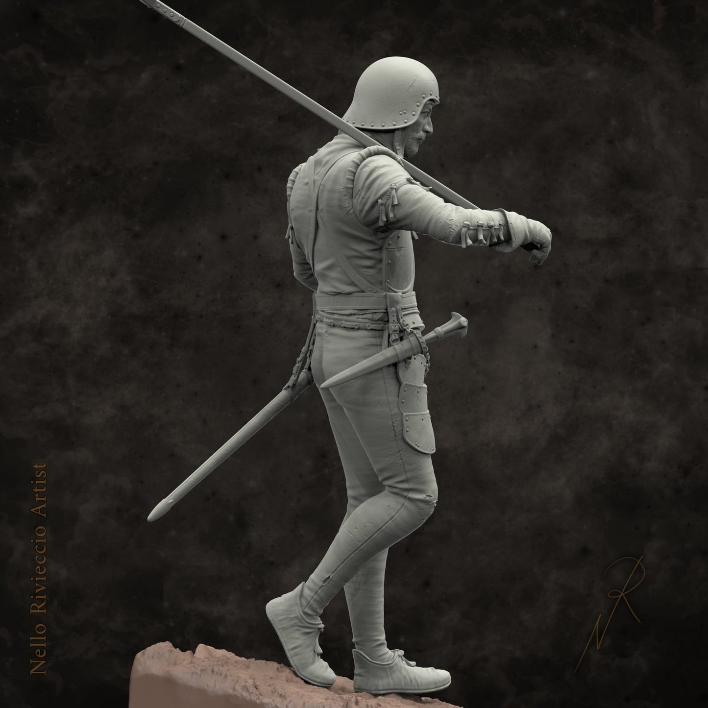 Captain Cacciatori d'Africa, Battle of Adua, March 1896