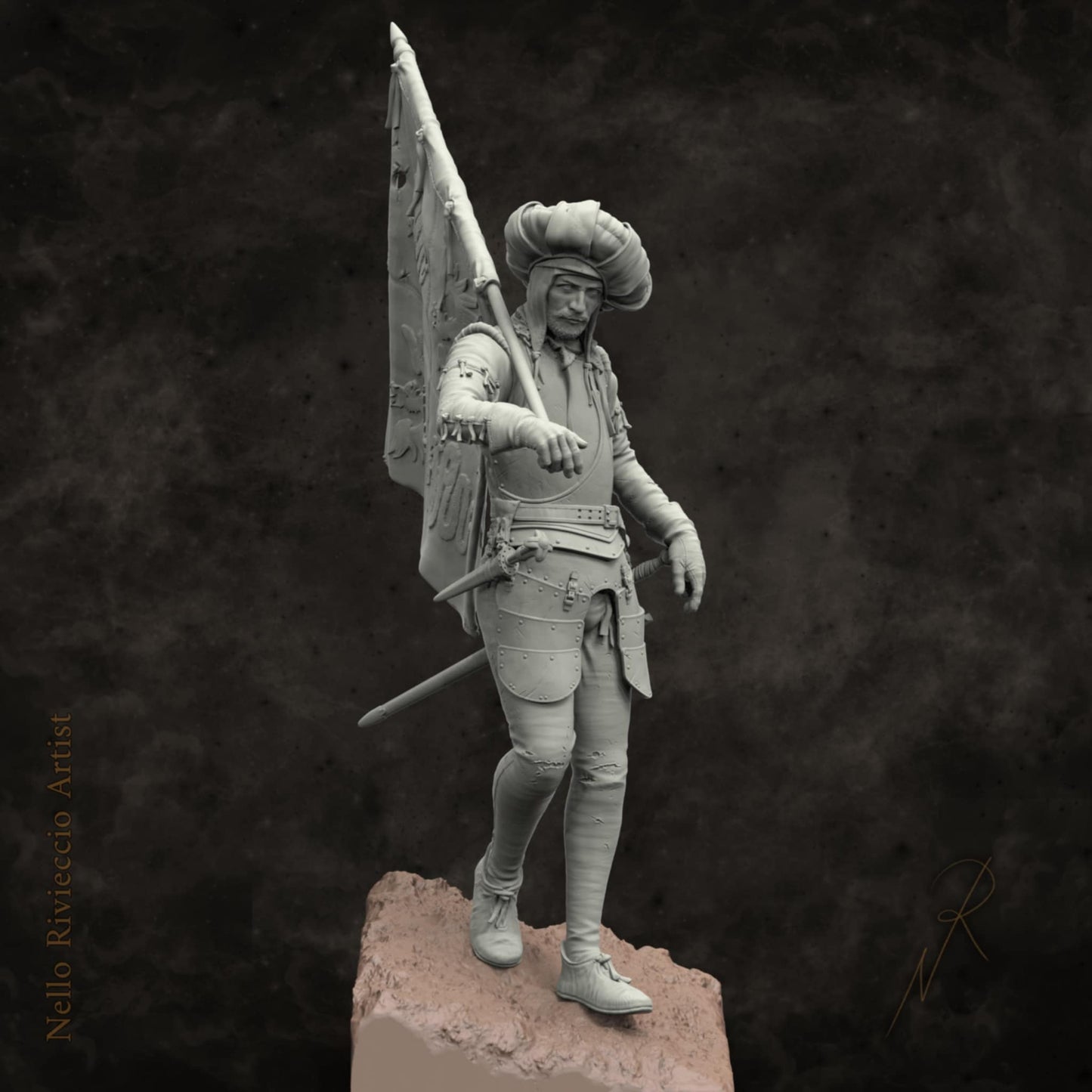 Captain Cacciatori d'Africa, Battle of Adua, March 1896