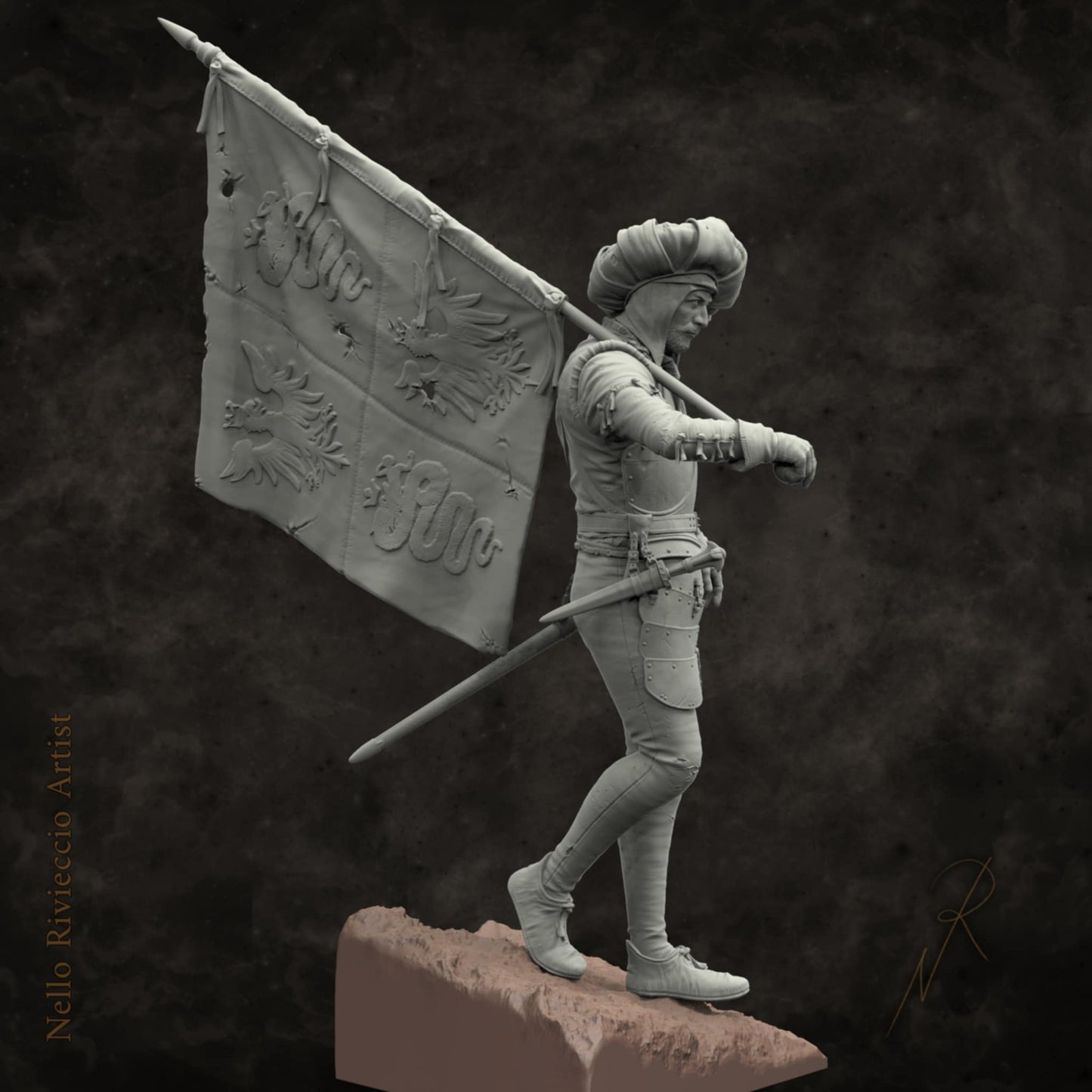 Captain Cacciatori d'Africa, Battle of Adua, March 1896