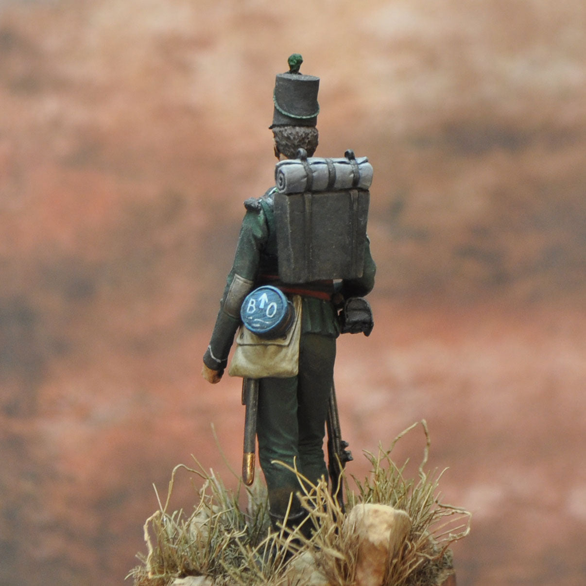 95th Regiment of Foot. Sergeant, Rifle Brigade, A Coruña 1809