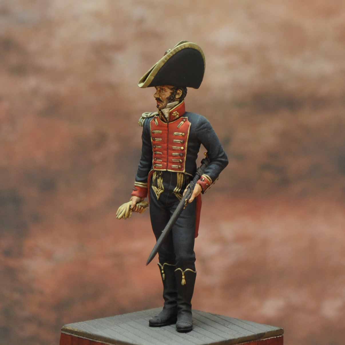 Cavalry officer – Hamburg 1807 Troops of the Marquis de la Romana