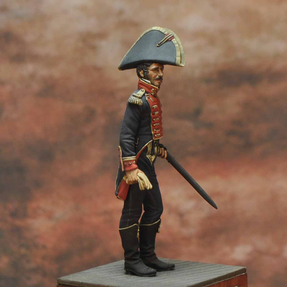 Cavalry officer – Hamburg 1807 Troops of the Marquis de la Romana