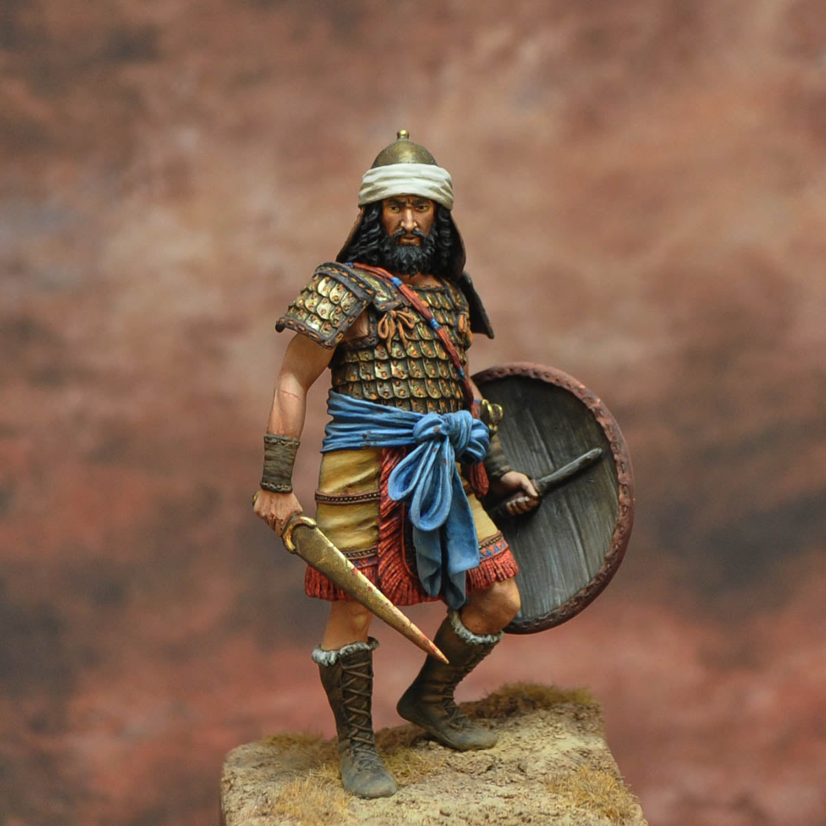 King David, Second king of the United Kingdom of Israel, 1037-967 b.C.