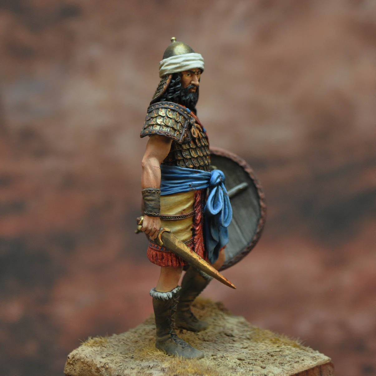 King David, Second king of the United Kingdom of Israel, 1037-967 b.C.