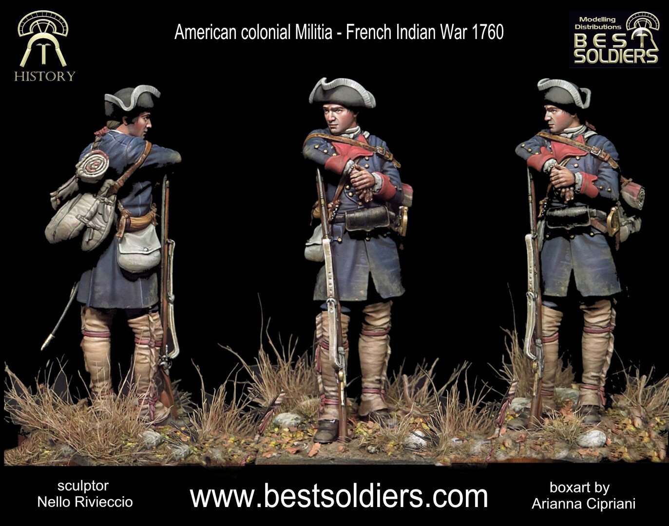 American Colonial Militia, French-Indian War 1760