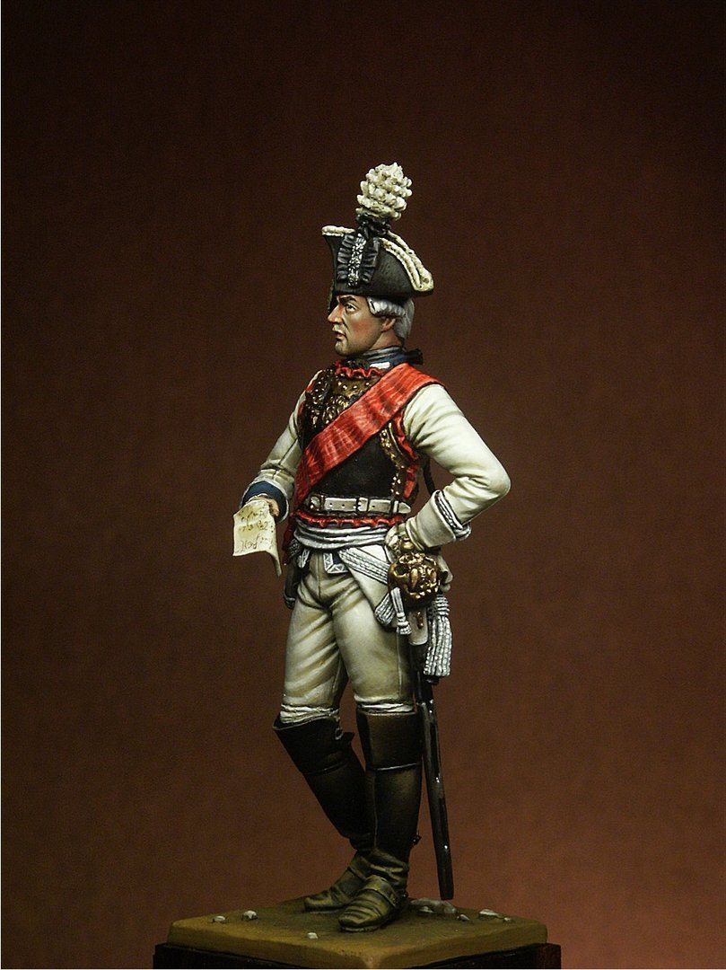 Prussian Officer, 18th Century