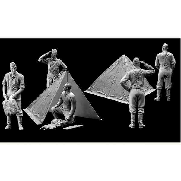 German Infantry Bivouac