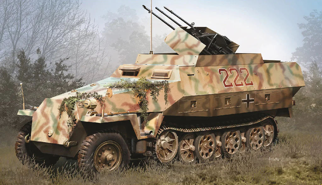 SD.KFZ.10 AUSF.AW/10.5 cm le FH18/40 KIT