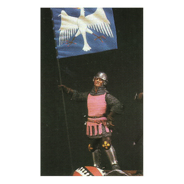 Italy, 1333: Turchi Family Knight, Standard-Bearer of Rinaldo II D'Este