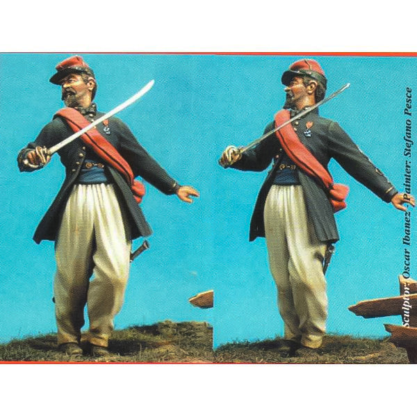 Francia 1859: Legione Straniera in Italia, Solferino, Ufficiale