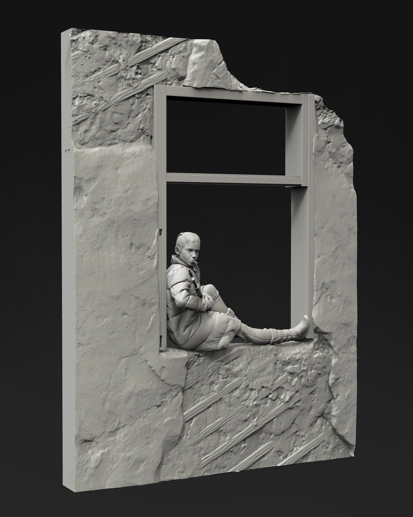 Girl With The Gun, Ukraine 2022