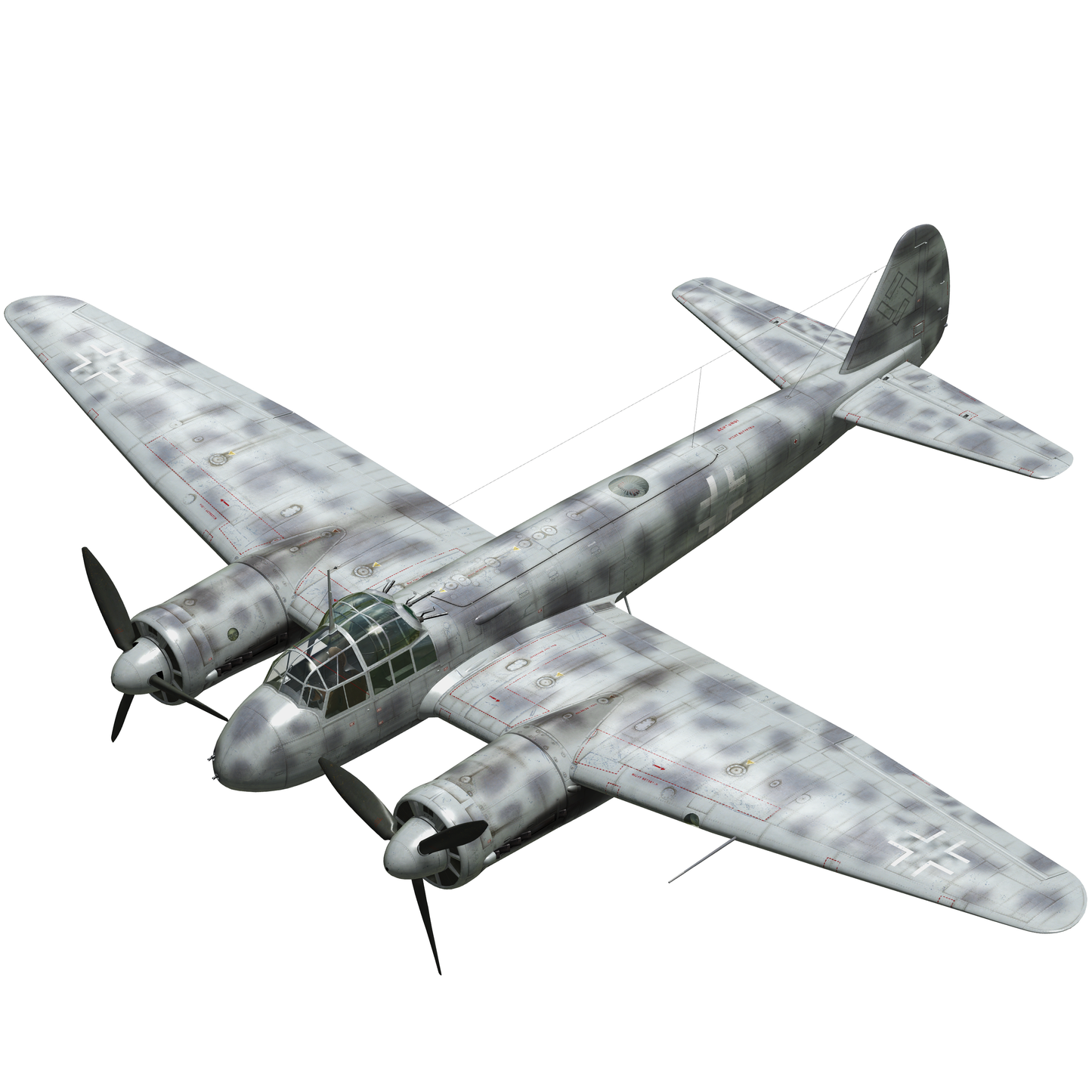 Ju 88C-6 WWII German Heavy Fighter