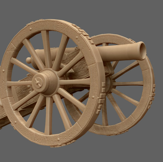 6 Pounder Brass Cannon - 1807/1814