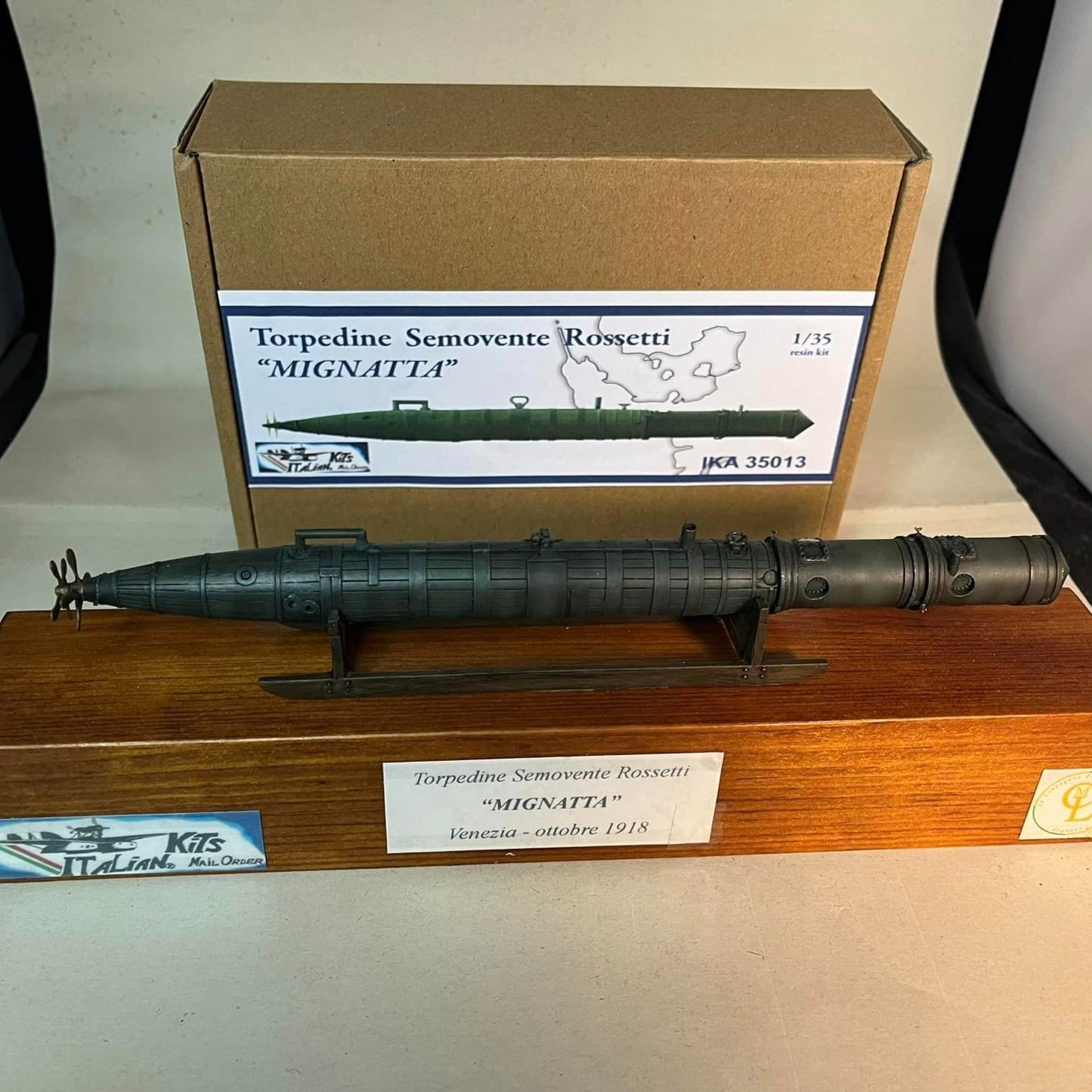 Rossetti Self-Propelled Torpedo - "MIGNATTA"