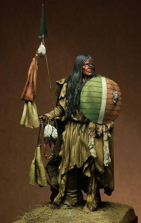 Pitatapiu, Assiniboin Warrior 19th century