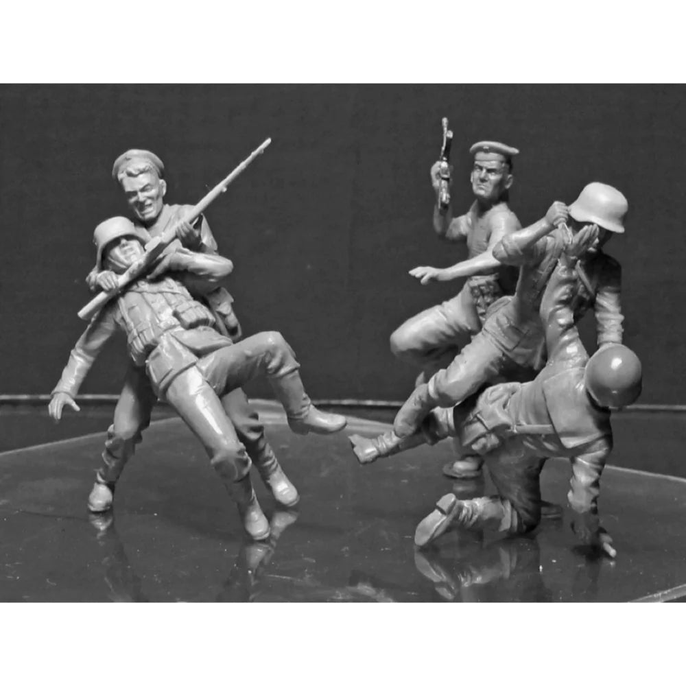Soviet Marines and German Infantry, Hand-to-Hand Combat 1941-1942