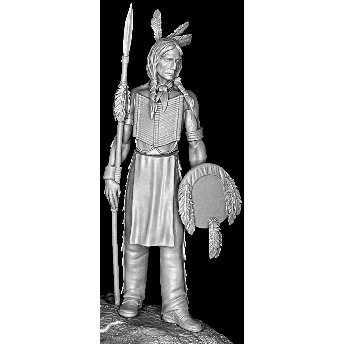Lakota Warrior #2 (75mm)