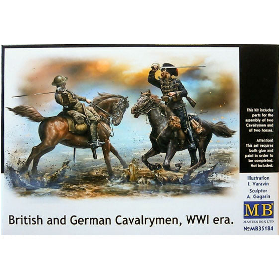 British and German Cavalrymen - WWI Era