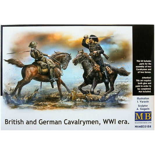 British and German Cavalrymen - WWI Era