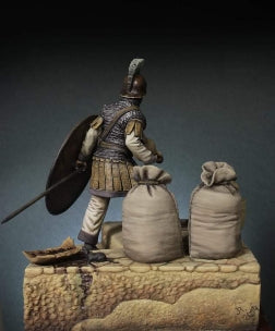 Eastern Roman Empire 540 AD - 5th Macedonian Legion in Egypt, second line Skoutatos of the stratiotes