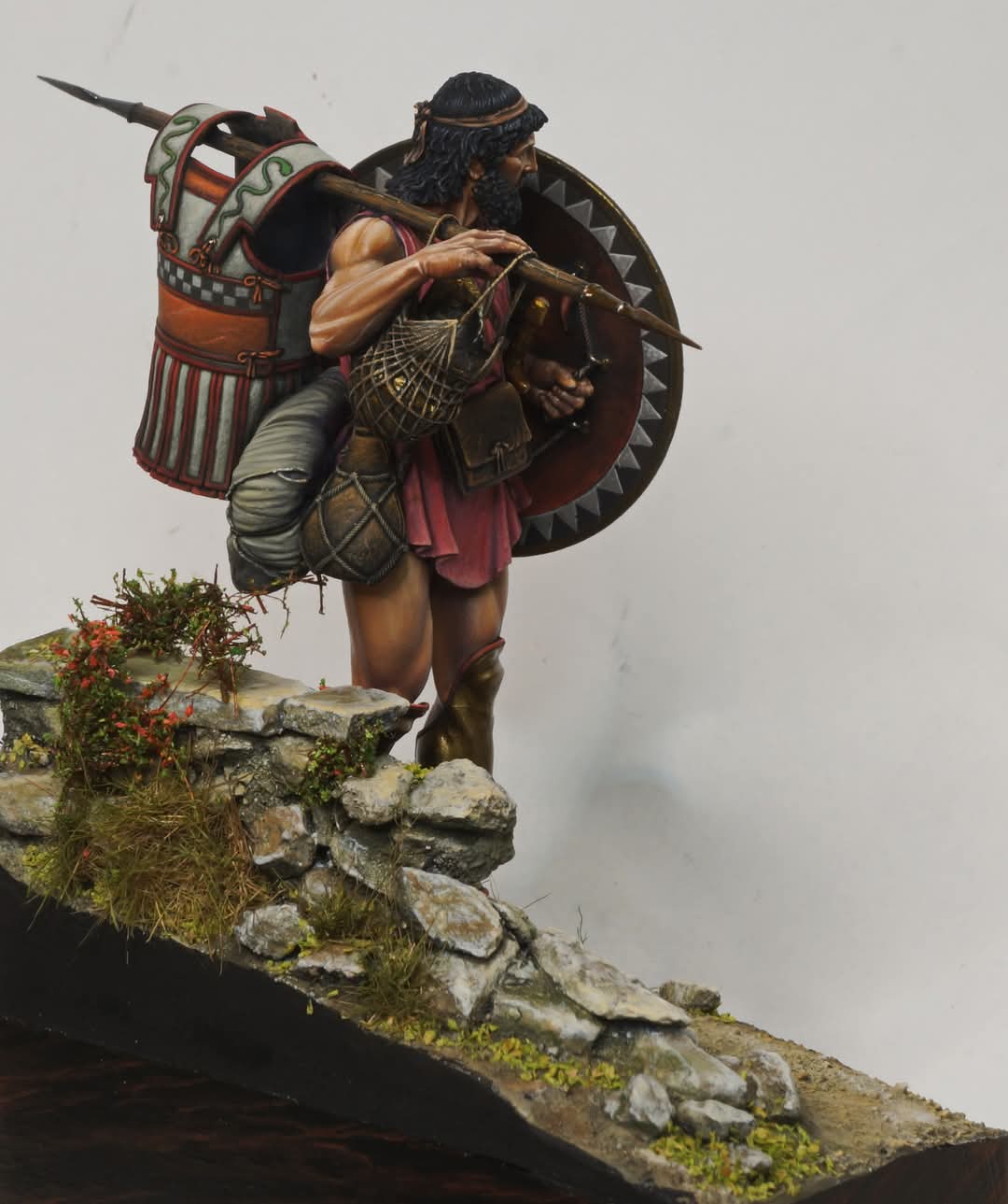 Oplita greco con panoplia