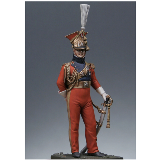 Officier des lanciers rouges de la Garde 1813