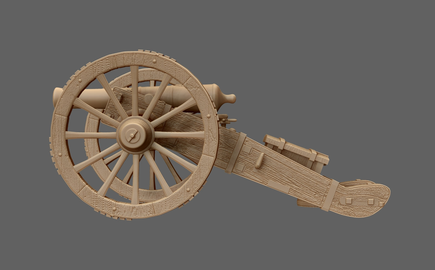 6 Pounder Brass Cannon - 1807/1814