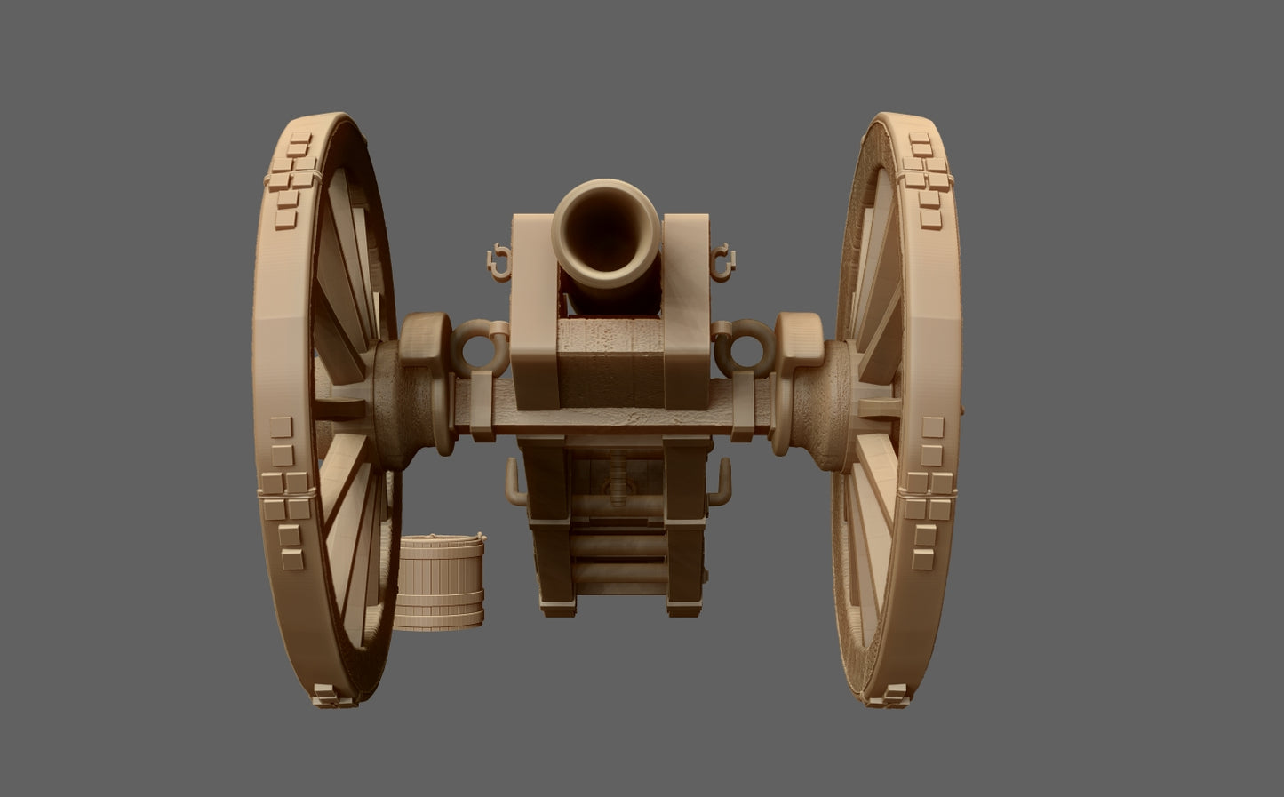 6 Pounder Brass Cannon - 1807/1814