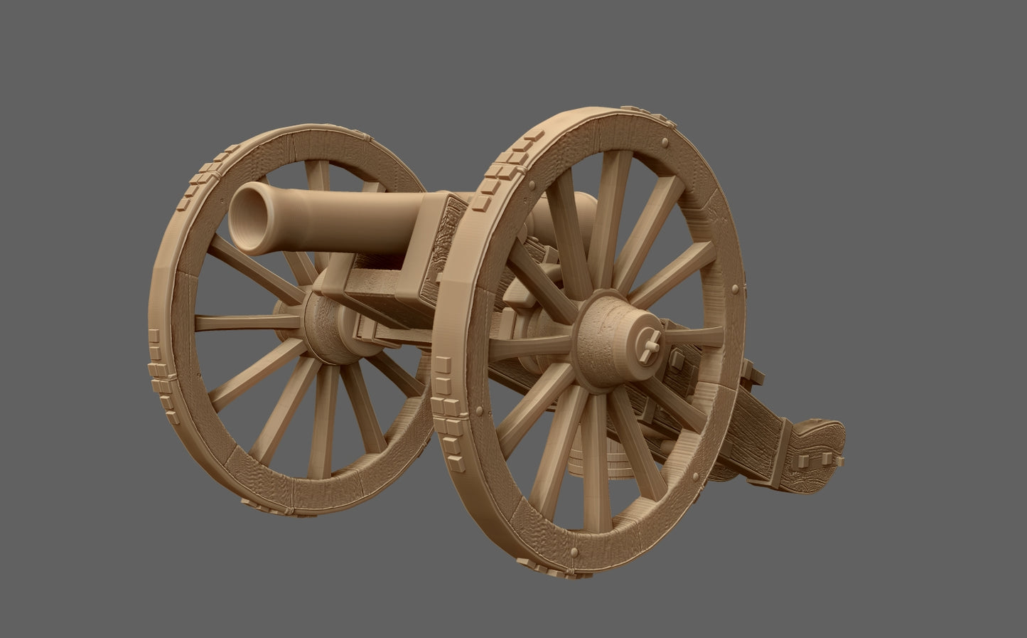 6 Pounder Brass Cannon - 1807/1814