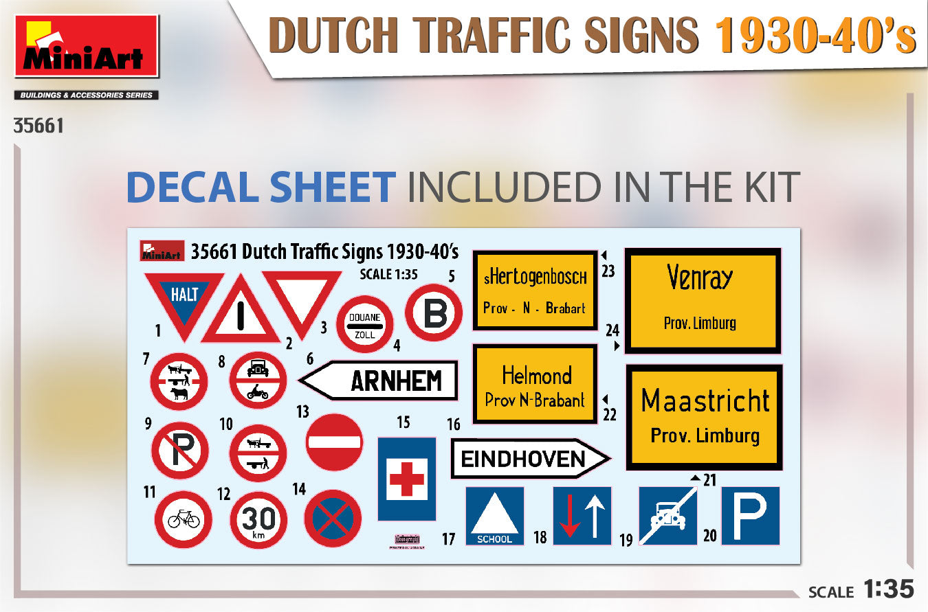 Dutch Traffic Signs 1930-40's