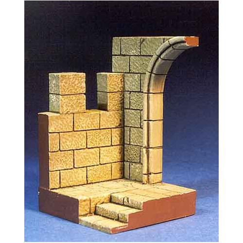 Section of Medieval Castle - Diorama Accessories
