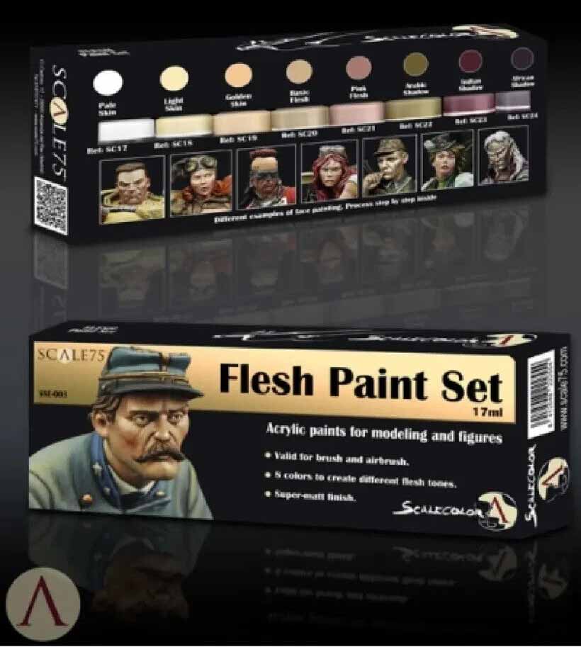Scale75 FLESH - Paint Set