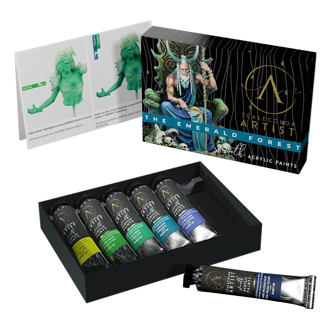 Scale75 THE EMERALD FOREST - Scalecolor Artist Set