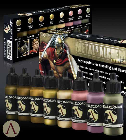 Scale75 METALN'ALCHEMY - Golden Series Set