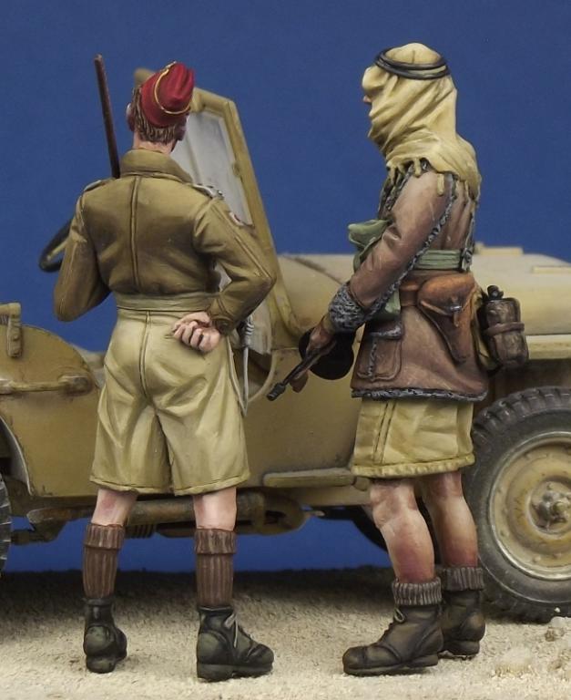LRDG Trooper & Hussar Officer - WWII