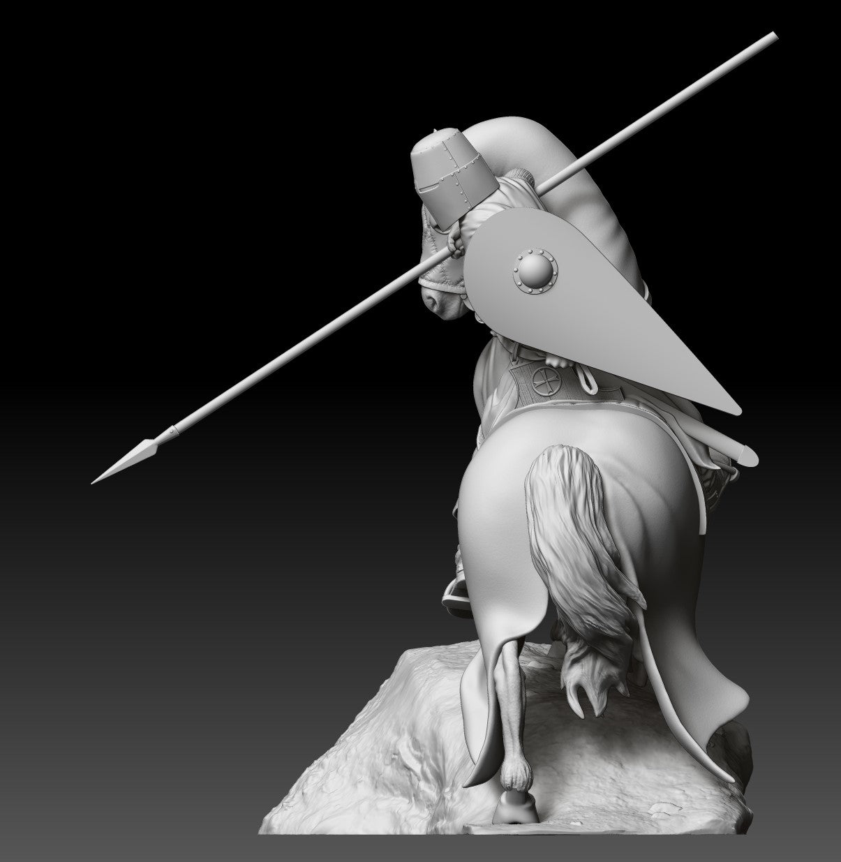 Medieval Knight (54mm)