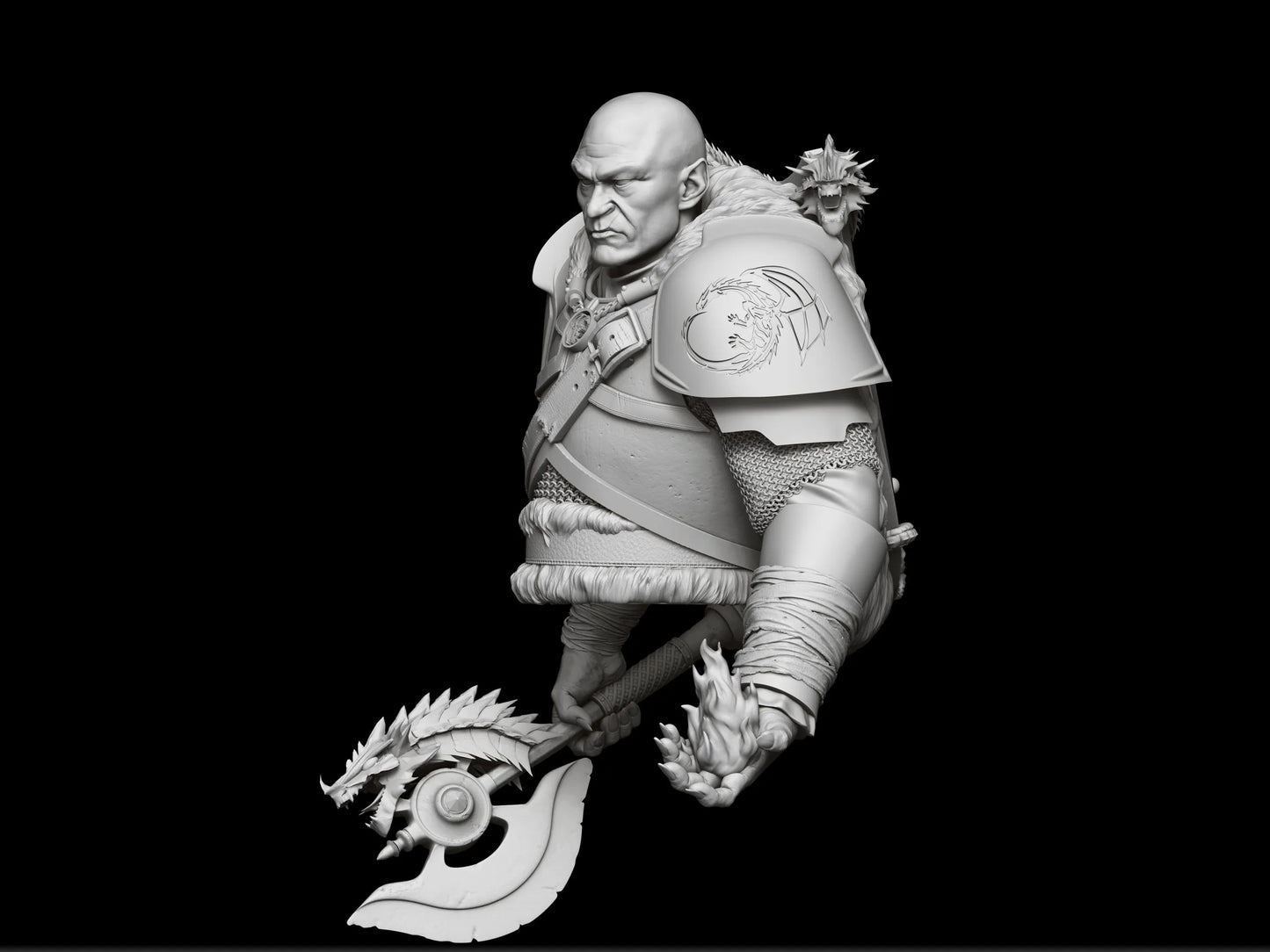 Sturmbannführer SS - BUST