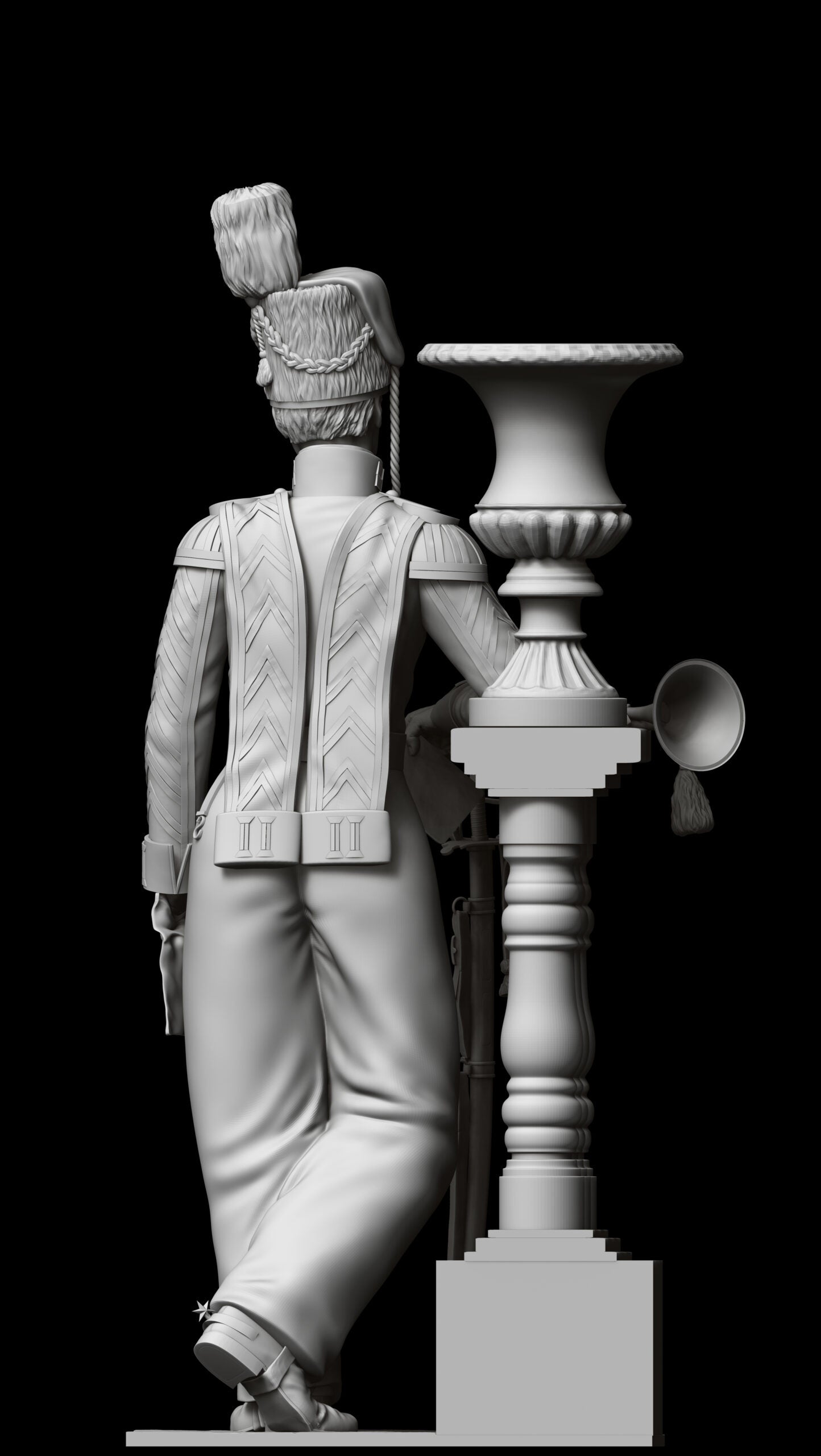 Trumpeter of the Cossack Guard – 54 mm