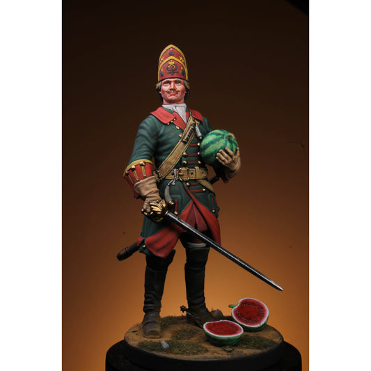 Russian Horse Granadier, Poltava Campaign 1709 - Box-Art 75mm