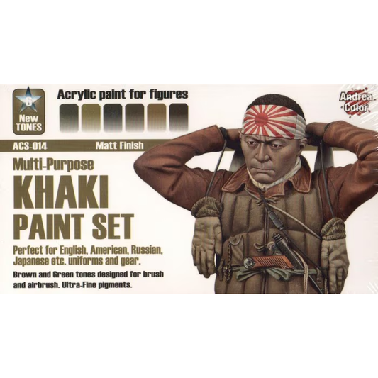Khaki Paint Set