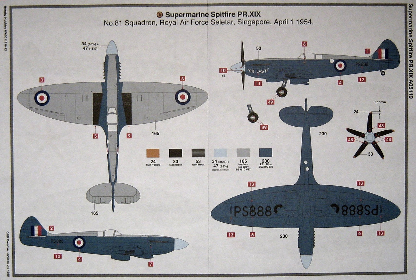 Supermarine Spitfire PR.XIX