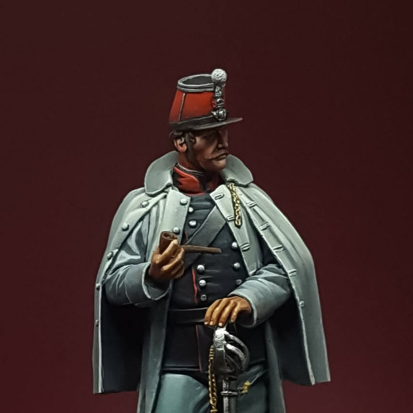 Crimean Cavalry Officer, Kingdom of Sardinia 1855 - 56 