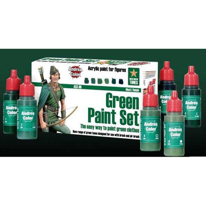 Green Paint Set
